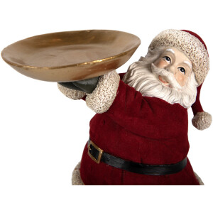Clayre & Eef 6PR4300 Decoración Papá Noel 17x13x26 cm