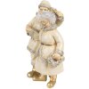 Clayre & Eef Decoración Papá Noel y Papá Noel Beige 11x8x16 cm