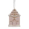 Clayre & Eef 6PR4205 Decoración Colgante Casa 6x4x9 cm