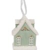 Clayre & Eef 6PR4214 Decoración Colgante Casa 6x4x8 cm