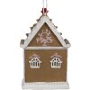 Clayre & Eef 6PR4215 Decoración Colgante Casa 6x4x9 cm