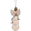 Clayre & Eef 6PR4226 Colgante decorativo ángel 4x3x10 cm