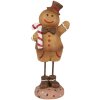 Clayre & Eef 6PR4271 Decoración hombre de jengibre 10x8x23 cm