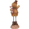 Clayre & Eef 6PR4272 Decoración hombre de jengibre 7x7x18 cm