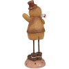Clayre & Eef 6PR4272 Decoración hombre de jengibre 7x7x18 cm