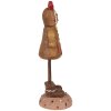 Clayre & Eef 6PR4274 Decoración hombre de jengibre 7x7x18 cm