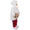 Clayre & Eef 65628 Decoración Papá Noel 27x13x50 cm