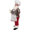 Clayre & Eef 65629 Decoración Papá Noel 16x9x28 cm