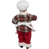 Clayre & Eef 65629 Decoración Papá Noel 16x9x28 cm