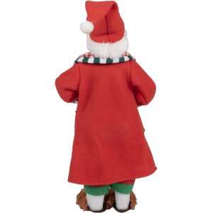 Clayre & Eef 65630 Decoración Papá Noel 15x9x28 cm