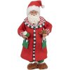 Clayre & Eef 65630 Decoración Papá Noel 15x9x28 cm