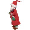 Clayre & Eef 65630 Decoración Papá Noel 15x9x28 cm
