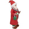 Clayre & Eef 65630 Decoración Papá Noel 15x9x28 cm
