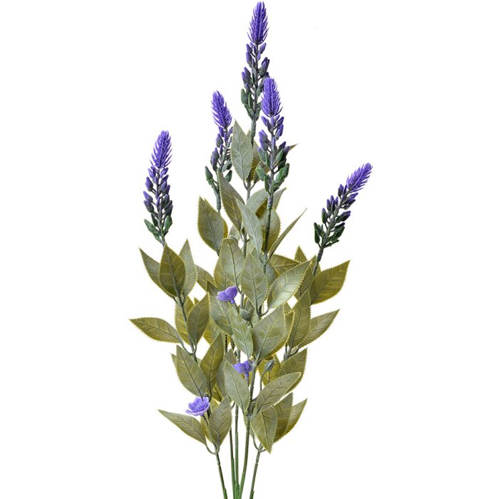 Clayre & Eef 6PL0290 Ramo de flores artificial lavanda 10x6x62 cm