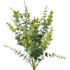 Clayre & Eef 6PL0296 Rama Decorativa Verde 12x12x46 cm Plástico
