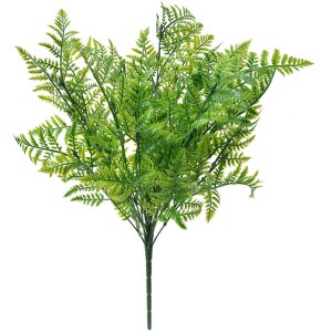 Clayre & Eef 6PL0298 Rama Decorativa Helecho Persa Verde 14x6x56 cm