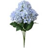 Clayre & Eef 6PL0305 Flor artificial Hortensia morada verde 15x15x45 cm