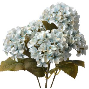 Clayre & Eef 6PL0306 Flor artificial Hortensia Azul...