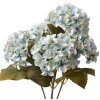 Clayre & Eef 6PL0306 Flor artificial Hortensia Azul Verde 42 cm