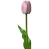 Clayre & Eef 6PL0311 Tulipán artificial Rosa 4x4x32 cm Flor de plástico