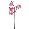Clayre & Eef 6PL0315 Rama Decorativa con Flores Rosa 16x8x38 cm Plástico