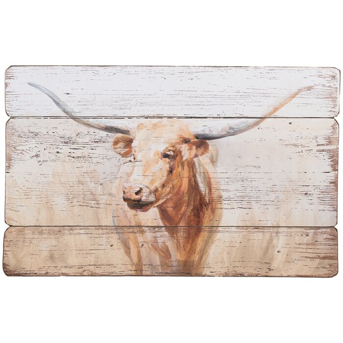 Clayre & Eef 50783 Pintura Beige Marrón 71x3x46 cm