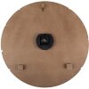 Clayre & Eef 5KL0240 Reloj de Pared Negro Blanco Madera Ø 59x5 cm Country Style