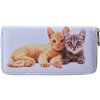 Juleeze JZWA0217 Billetero Blanco Marrón 19x10 cm Poliuretano
