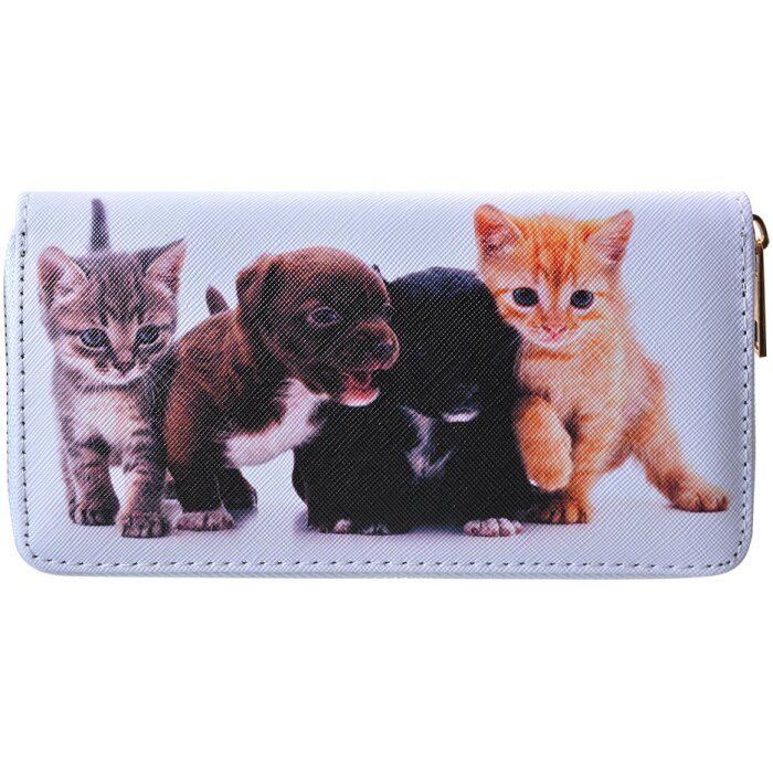 Juleeze JZWA0220 Billetero 19x10 cm Blanco Marrón