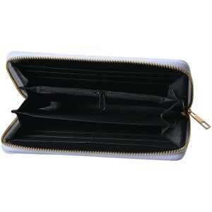 Juleeze JZWA0220 Billetero 19x10 cm Blanco Marrón