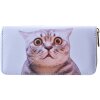Juleeze JZWA0223 cartera blanco gris 19x10 cm poliuretano motivo gato