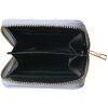 Juleeze JZWA0227 Monedero 11x9 cm Blanco Gris Cartera PU con Gato
