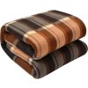 Clayre & Eef KT060.153 Plaid Beige Marrón 180x200 cm Poliéster