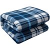 Clayre & Eef KT060.155 Cuadros 180x200 cm Azul Blanco Cuadros acogedor y suave