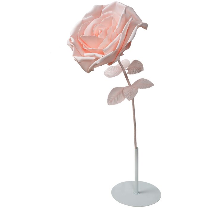 Clayre & Eef 50780 Decoración Rosa Ø 33x100 cm