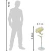 Clayre & Eef 50781 Decoración Rosa Ø 23x80 cm