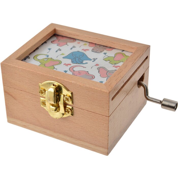 Clayre & Eef 65655 Caja de música 9x6x4 cm