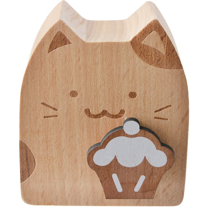 Clayre & Eef 65662 Caja de Música 7x4x8 cm Gato