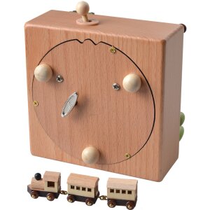 Clayre & Eef 65664 Caja de Música Castillo 11x12x14 cm