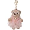 Clayre & Eef TW0611 Llavero oso 10x5x15 cm Beige