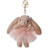 Clayre & Eef TW0614 Llavero Conejo 10x5x15 cm Beige