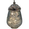 Clayre & Eef 6GL4597BL Decoración con LED Ø 9x16 cm / 2xAAA