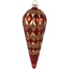 Clayre & Eef 6GL4605 Adornos para el árbol de Navidad Ø 6x16 cm