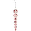 Clayre & Eef 6GL4614 Adornos para el árbol de Navidad Ø 3x18 cm