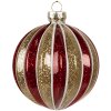 Clayre & Eef 6GL4626 Adornos para el árbol de Navidad Ø 8x8 cm