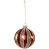 Clayre & Eef 6GL4626 Adornos para el árbol de Navidad Ø 8x8 cm
