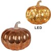 Clayre & Eef 6GL4649 Decoración calabaza LED Ø 15x13 cm / 3xAAA