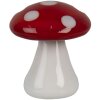 Clayre & Eef 6GL4674 Decoración Champiñón Ø 3x3 cm