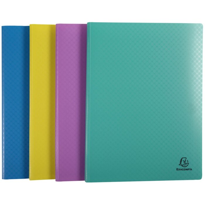 Exacompta Forever Young Carpeta de polipropileno A4 20-50 fundas Colores surtidos
