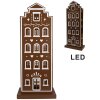 Clayre & Eef 5Y1251 LED Decoración Casa Marrón Blanco 31x16x75 cm Estilo rústico